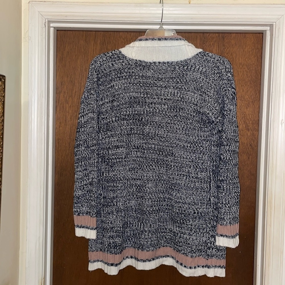 Pink Rose open front cardigan - Picture 2 of 4